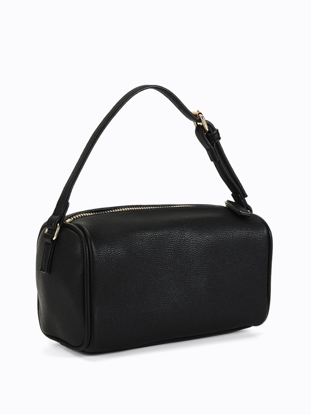 Donna Handle Bag Black Pebble